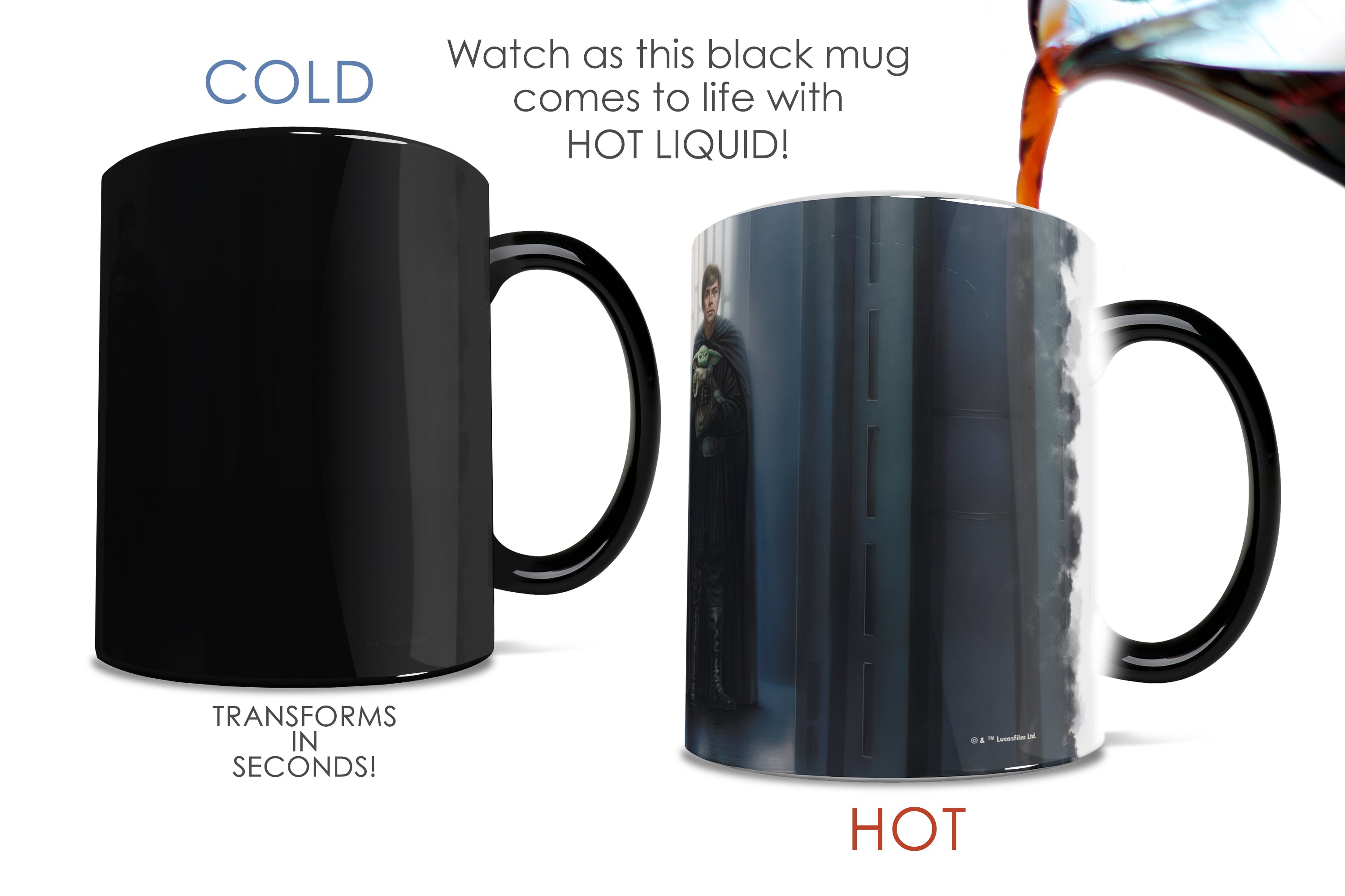 Star Wars (The Mandalorian - In Good Hands) Morphing Mugs®  Heat-Sensitive Mug MMUG1540